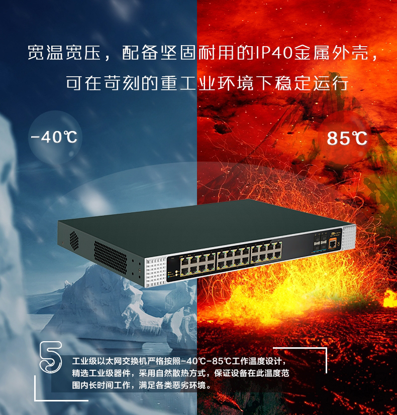 工業(yè)交換機為什么需要進行高低溫檢測？