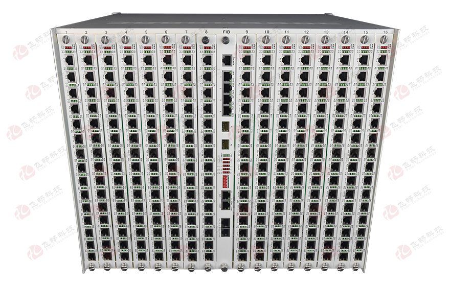 飛暢科技-960路電話光端機(jī)（8U 19英寸，SFP 1+1光備份）