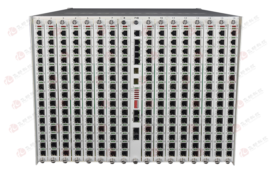 飛暢科技-960路電話光端機(jī)（8U 19英寸，SFP 1+1光備份）